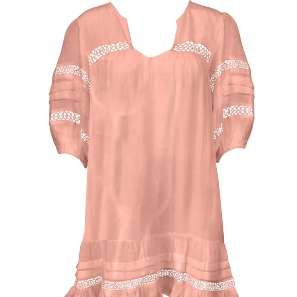 Guadalupe Peach Chronos Dress